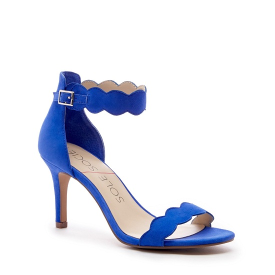 Blue Sandal Heels | Crafty Sandals