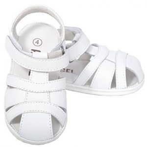 Baby Boy White Sandals