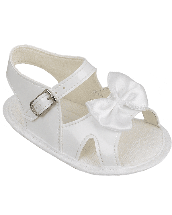 White Baby Sandals - CraftySandals.com