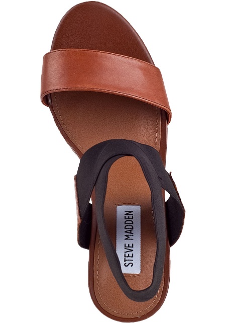 black and tan sandals