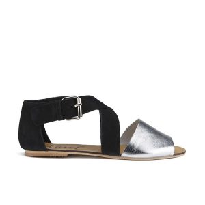 Black and Silver Sandals Pictures