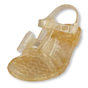 Gold Jelly Sandals Toddler