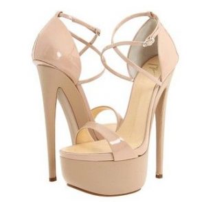 Images of Nude Platform Sandals