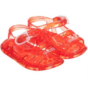Images of Red Jelly Sandals