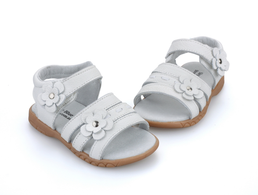 White Baby Sandals | CraftySandals.com
