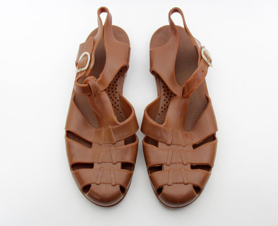 mens clear sandals