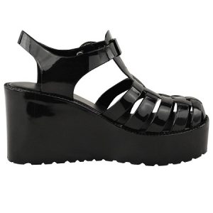 Jelly Wedge Sandals - CraftySandals.com
