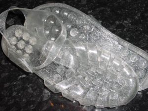 Mens Clear Jelly Sandals