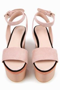 Nude Platform Sandals Pictures