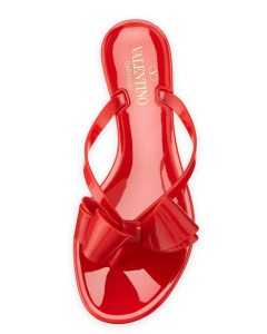 Pictures of Red Jelly Sandals