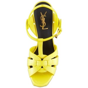Pictures of Yellow Strappy Sandals