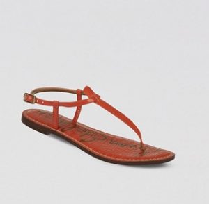 Red Thong Sandal