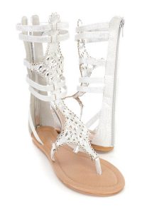 Rhinestone Gladiator Sandal