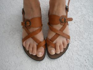 Strappy Thong Sandals Pictures