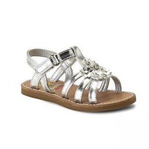 Toddler Silver Sandals