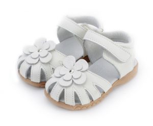 White Baby Sandals Images