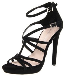 Black Strappy Platform Sandals