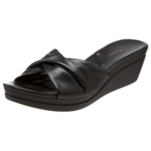 wedge slide sandal