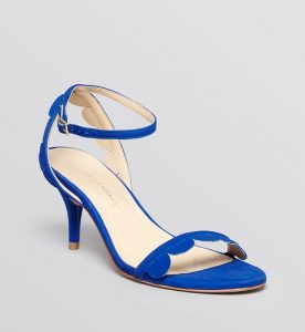 Blue Sandals with Heels