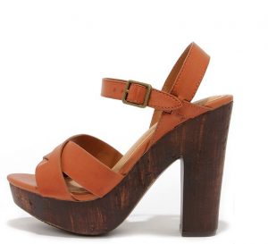 Brown Platform Sandal