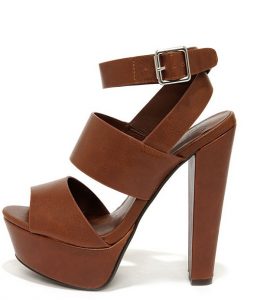 Brown Platform Sandals