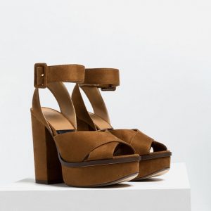 Brown Platform Sandals Pictures