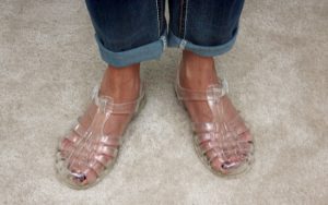 Clear Jelly Sandals for Women
