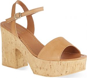 Cork Platform Sandals Photos