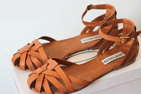 Closed Toe Flat Sandals | CraftySandals.com