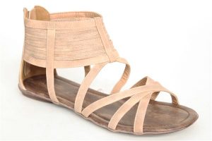 Gladiator Nude Sandals