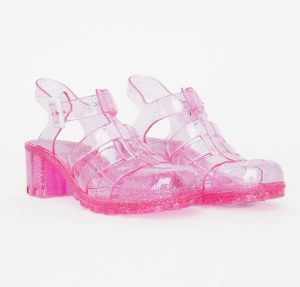 Glitter Jelly Sandals Pictures