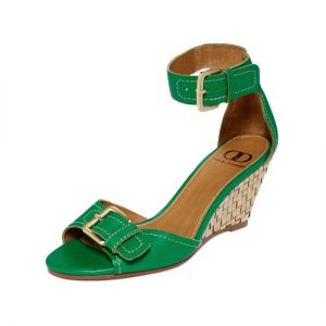 Green Wedge Sandals Pictures