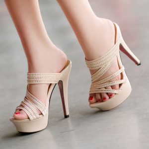 High Heel Platform Sandals