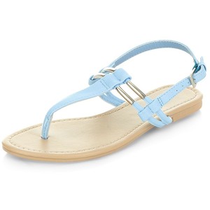 Light Blue Sandals | CraftySandals.com