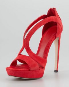Images of Red High Heel Sandals