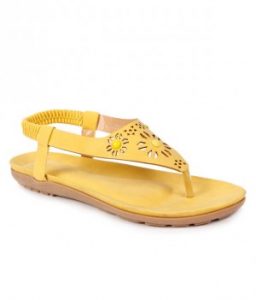 Images of Yellow Flat Sandals