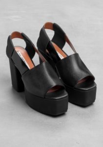 Leather Platform Sandal