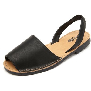 Leather Slide Sandals Images