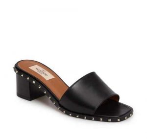 Leather Slide Sandals Pictures