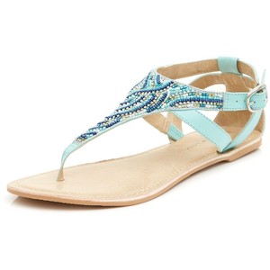 Light Blue Sandals | CraftySandals.com