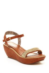 Low Platform Wedge Sandals