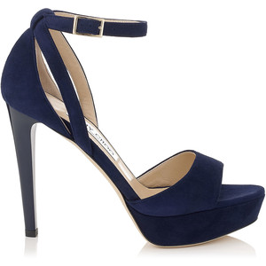 navy blue high heels uk