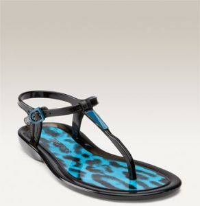 Pictures of Jelly Thong Sandals
