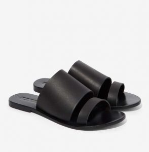 Pictures of Leather Slide Sandals