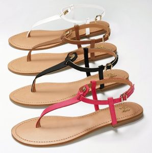Pictures of T Strap Sandals Flat
