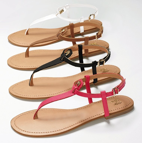 T Strap Sandals Flat | CraftySandals.com
