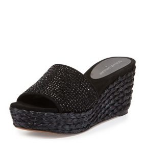 Pictures of Wedge Slide Sandals