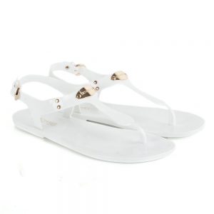 Pictures of White Jelly Sandals