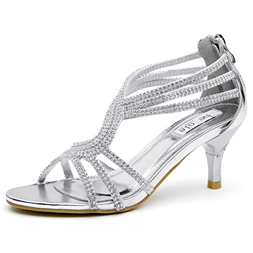 silver heels small