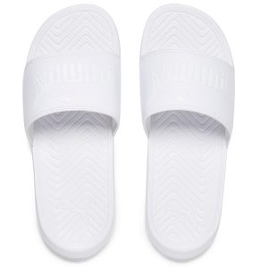 Slide White Sandals